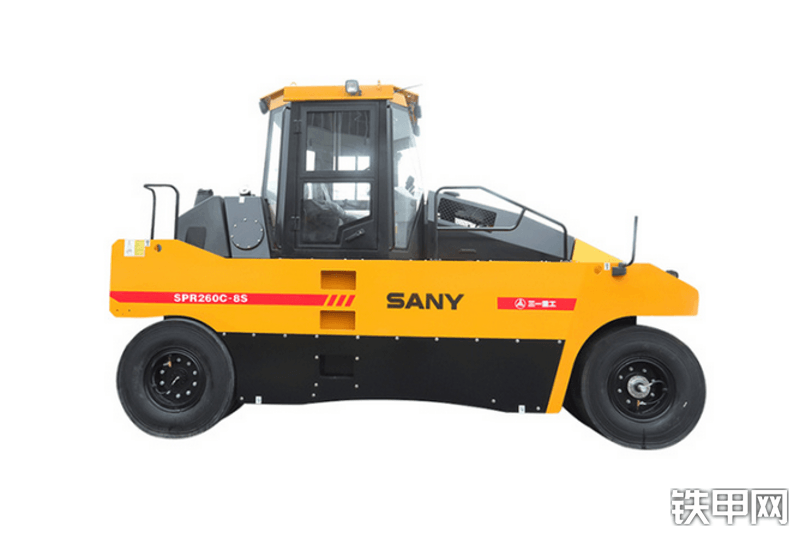 三一重工spr260c8s轮胎压路机