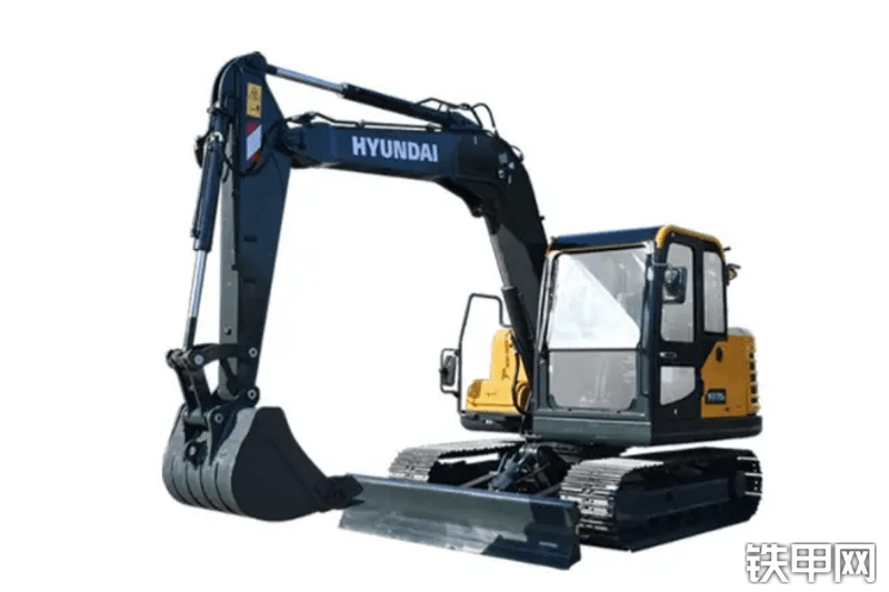 现代HX75DN挖掘机整机外观