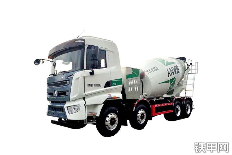 三一重工SYM5316GJB1BEV 408充电版搅拌运输车整机外观