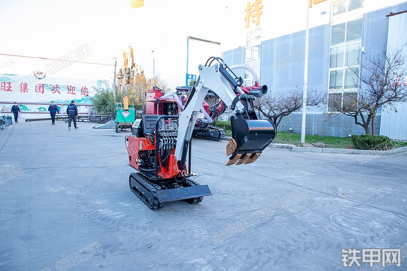 恒旺集团HW-08挖掘机整机外观