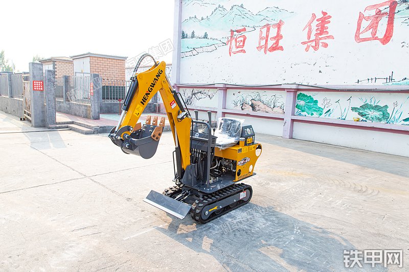 恒旺集团HW-08挖掘机整机外观