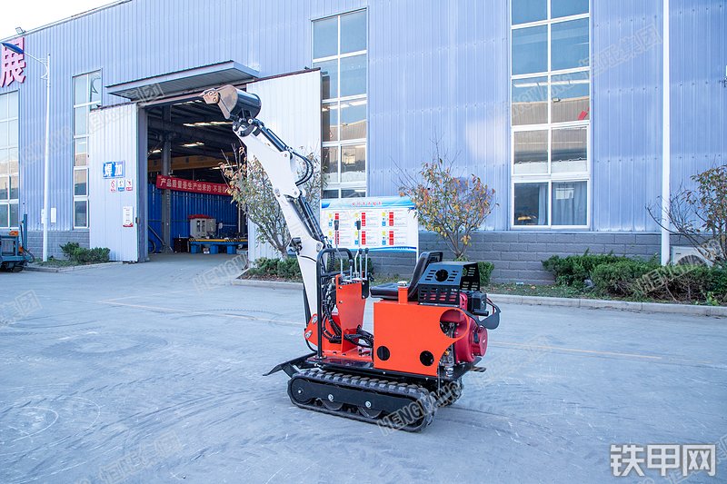 恒旺集团HW-08挖掘机整机外观