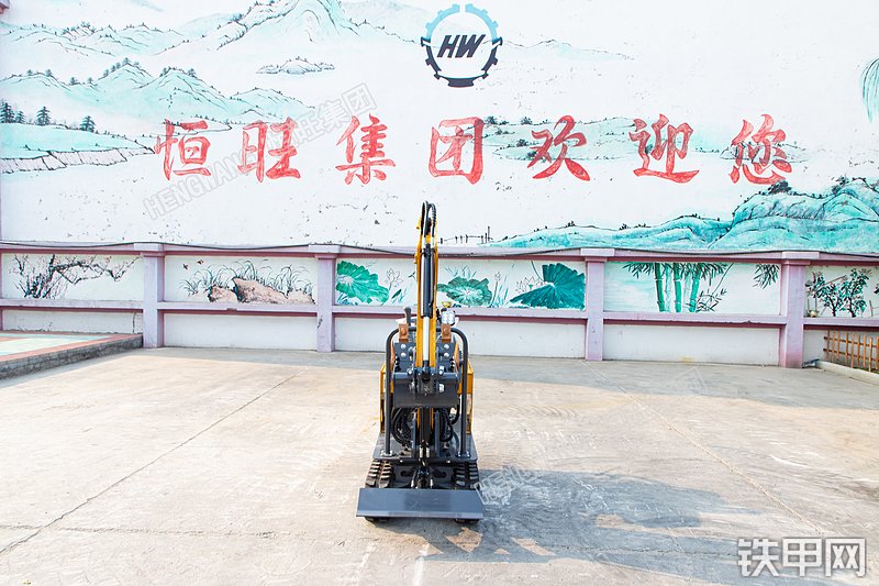 恒旺集团HW-08挖掘机整机外观