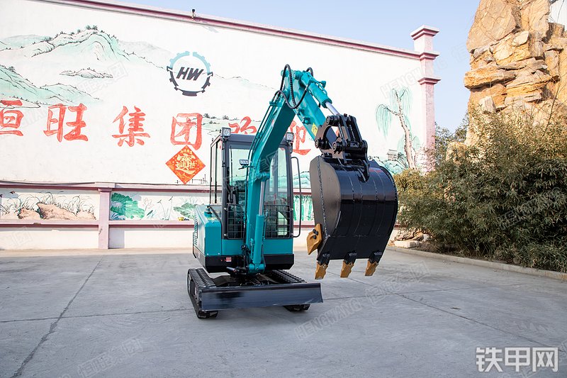 恒旺集团HW-30挖掘机整机外观