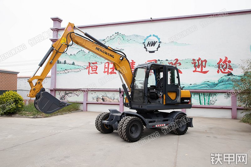 恒旺集团HWL80-6挖掘机整机外观