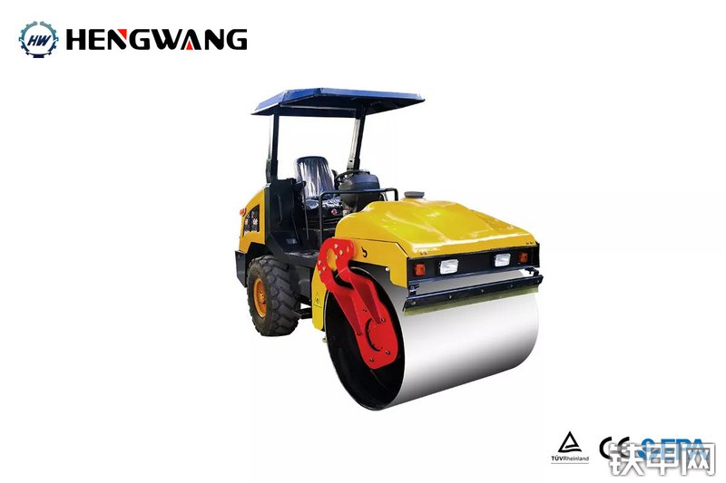 恒旺集团HW-4T压路机整机外观