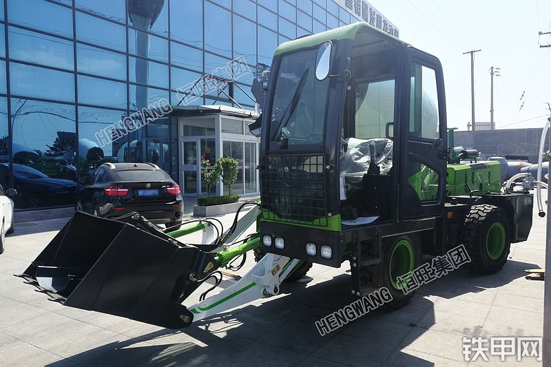 恒旺集团3.5方A款搅拌运输车整机外观