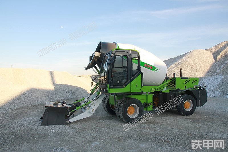 恒旺集团5.5方搅拌运输车整机外观