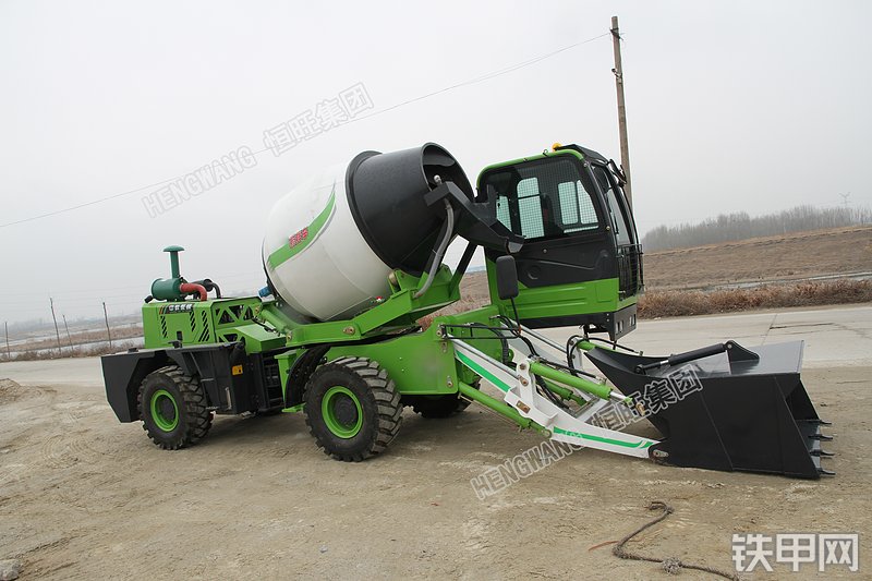 恒旺集团1.8方搅拌运输车整机外观