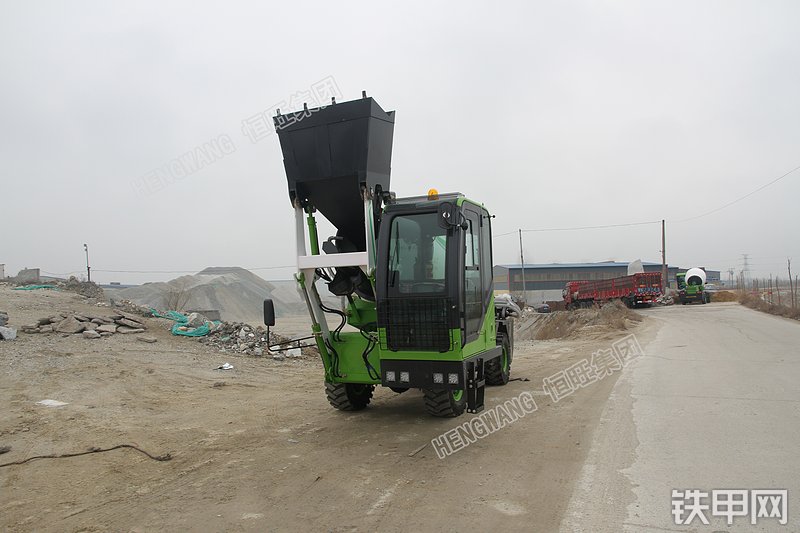 恒旺集团1.8方搅拌运输车整机外观