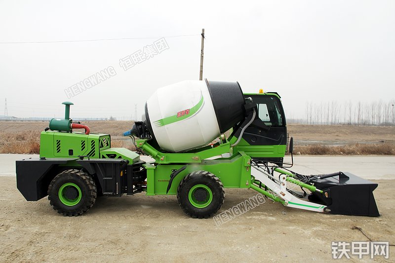 恒旺集团1.8方搅拌运输车整机外观