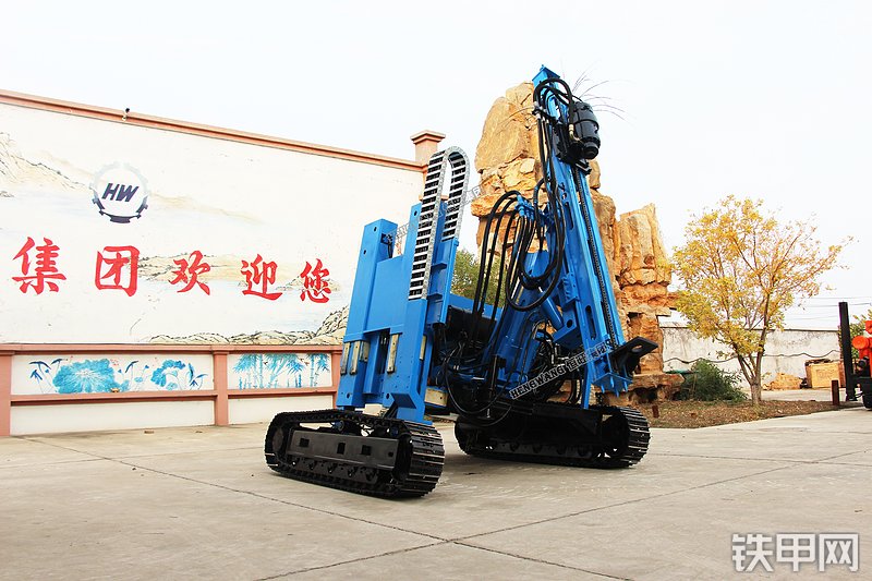 恒旺集团HWL390H打桩机整机外观