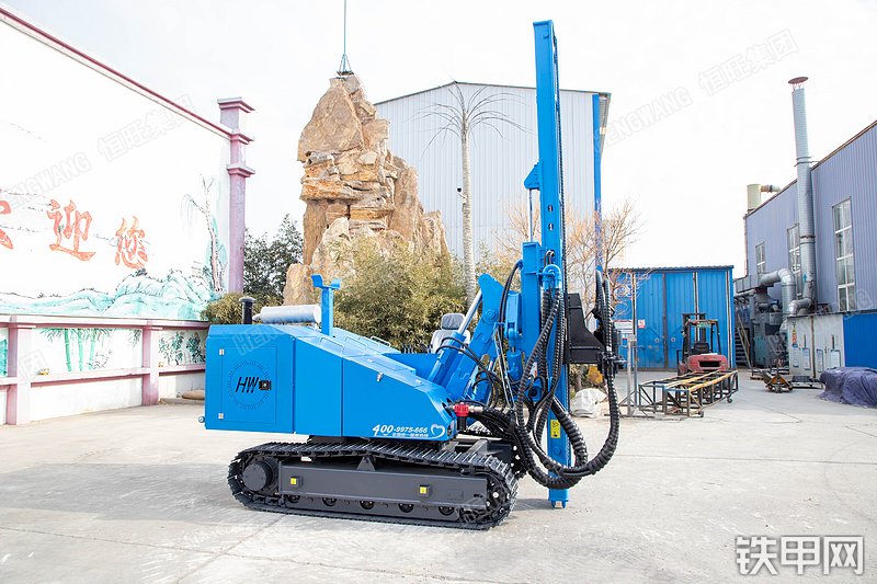 恒旺集团HWL400R打桩机整机外观