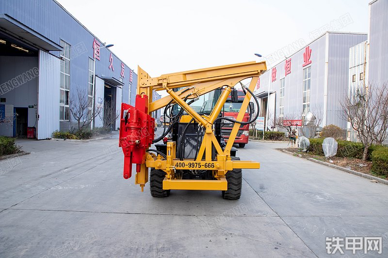 恒旺集团HW920-S(Z)-DBZ加3.5/5空压机 装载打桩机整机外观