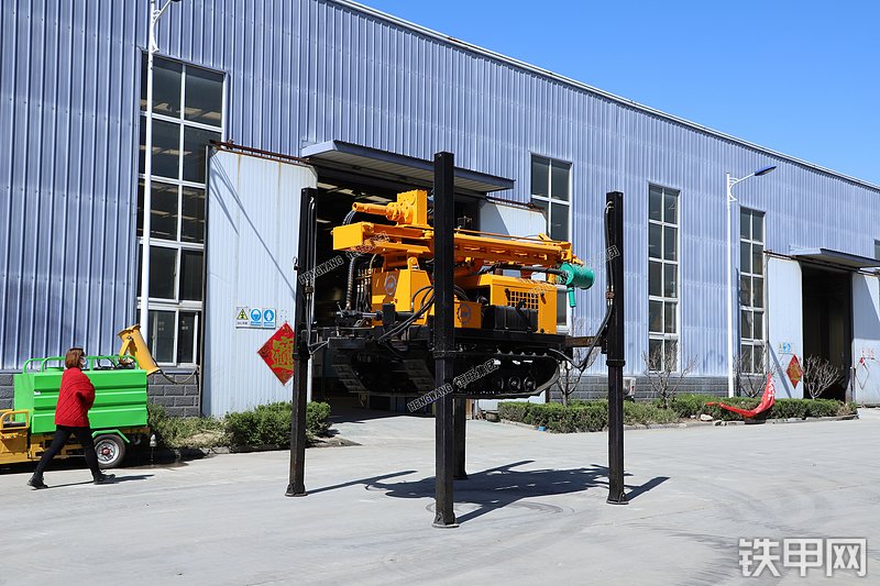 恒旺集团HQZ180L气动钻机整机外观