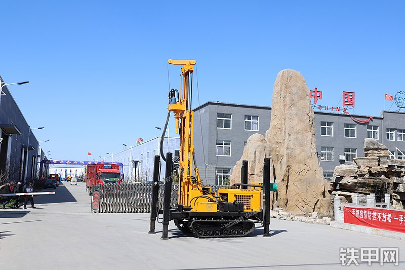 恒旺集团HQZ220L气动钻机整机外观