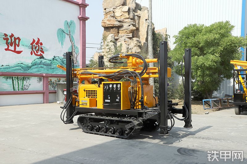 恒旺集团HQZ180L气动钻机整机外观