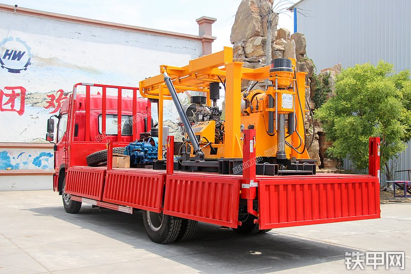恒旺集团XY-3C车载液压钻机整机外观
