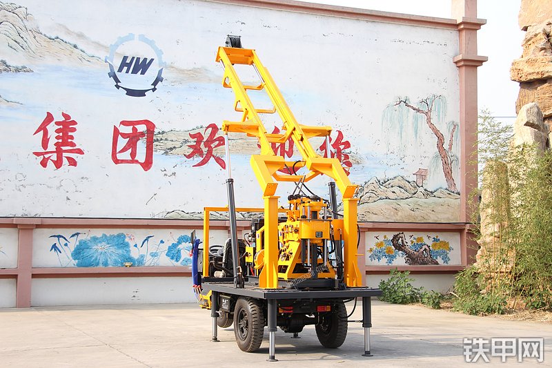 恒旺集团HW-190S车载液压钻机整机外观