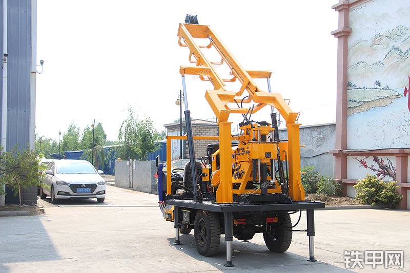 恒旺集团HW-190S车载液压钻机整机外观