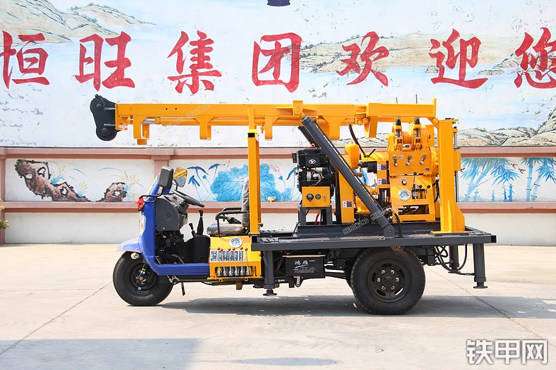 恒旺集团HW-190S车载液压钻机整机外观