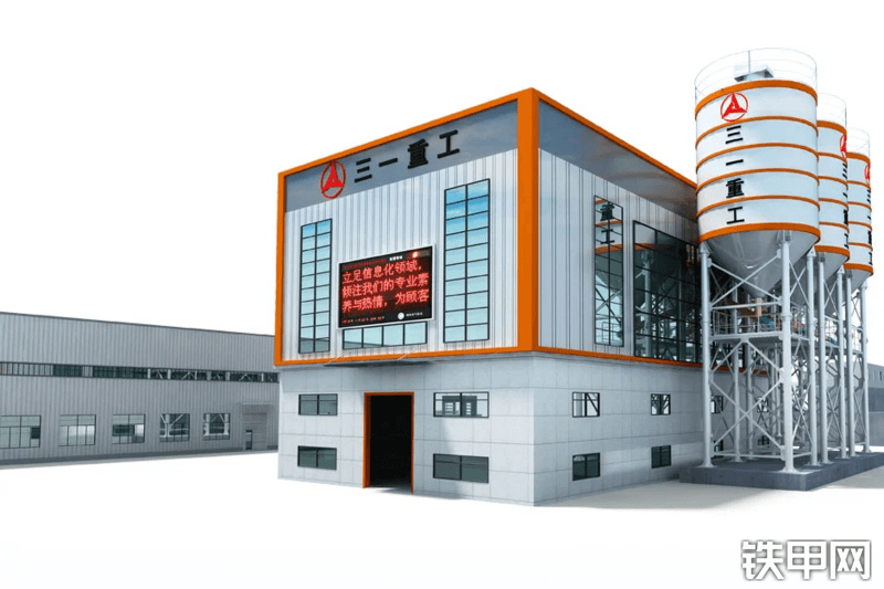 三一重工htz4000混凝土商混站