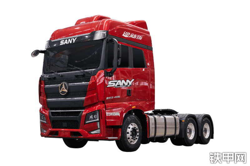 三一重卡迎新版485（HQC42503S1S13F）牵引车整机外观