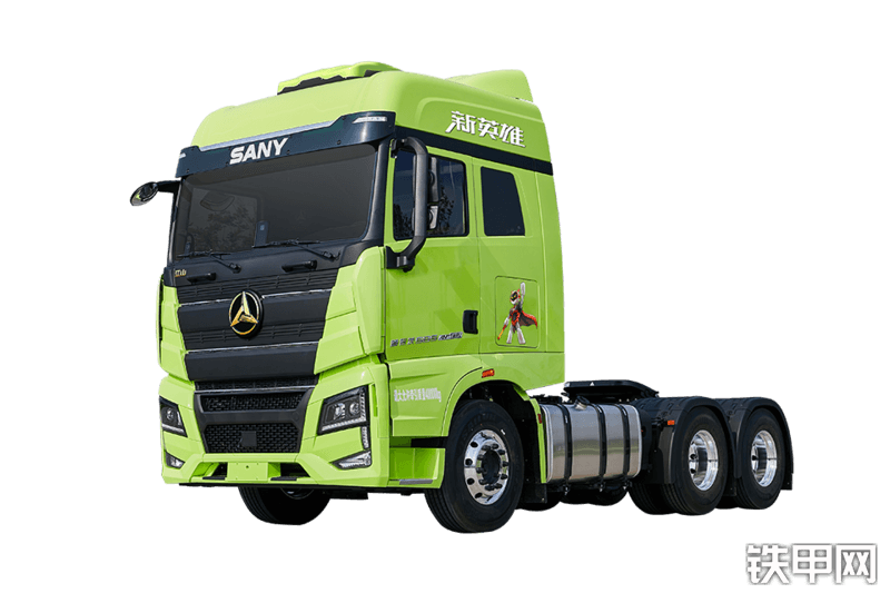 三一重卡新英雄旗舰版（HQC42503S1S13）牵引车整机外观