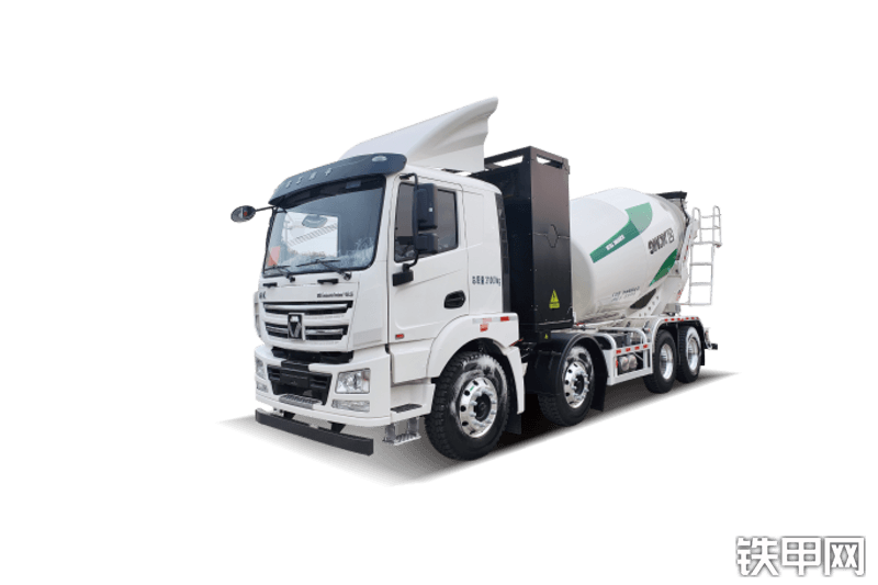 徐工XGA5313GJBBEVNEA换电式搅拌运输车整机外观