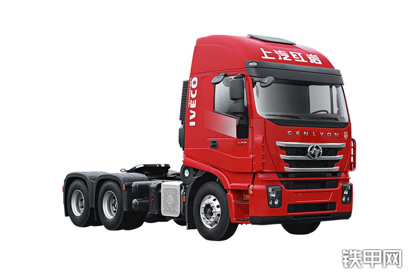 上汽红岩杰狮C6 460马力 6X4 国六（CQ4257HV11334）牵引车整机外观