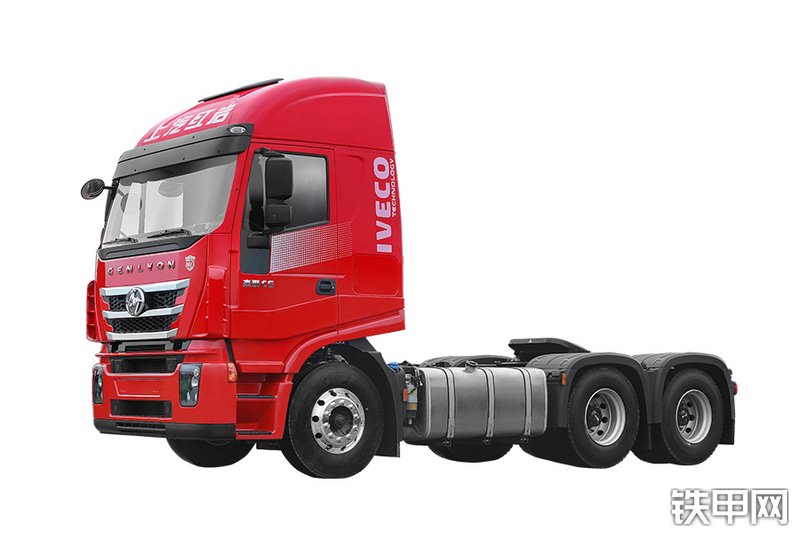 上汽红岩杰狮C6 440马力 6X4 国六（CQ4257HD12384TU）牵引车整机外观