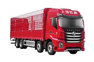 上汽紅巖 杰獅H6 460馬力 8X4 9.6米倉(cāng)柵式(CQ5317CCYSV11446)  載貨車(chē)圖片