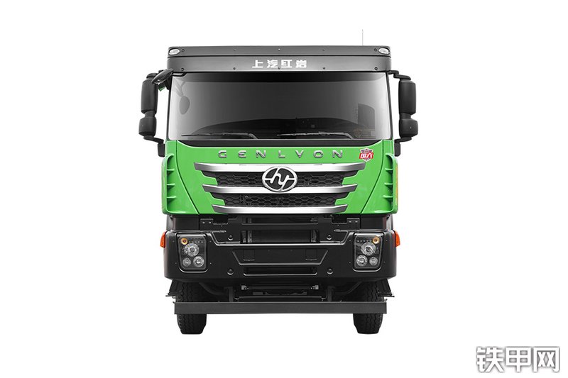 上汽红岩杰狮C6 390马力 8X4 国六（CQ3317HV09306）工程自卸车整机外观