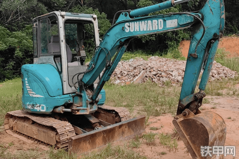 山河智能swe40履带式挖掘机