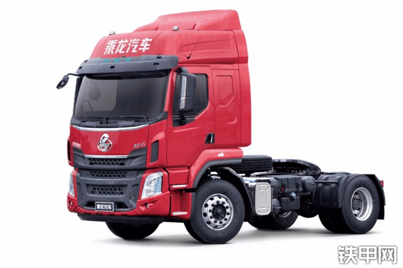 乘龙H5重卡 300马力 4X2(LZ4183M5AB)牵引车整机外观