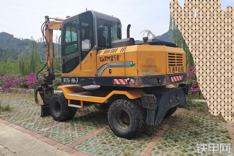 万通机械WT6-90-3／TZ挖掘机整机外观