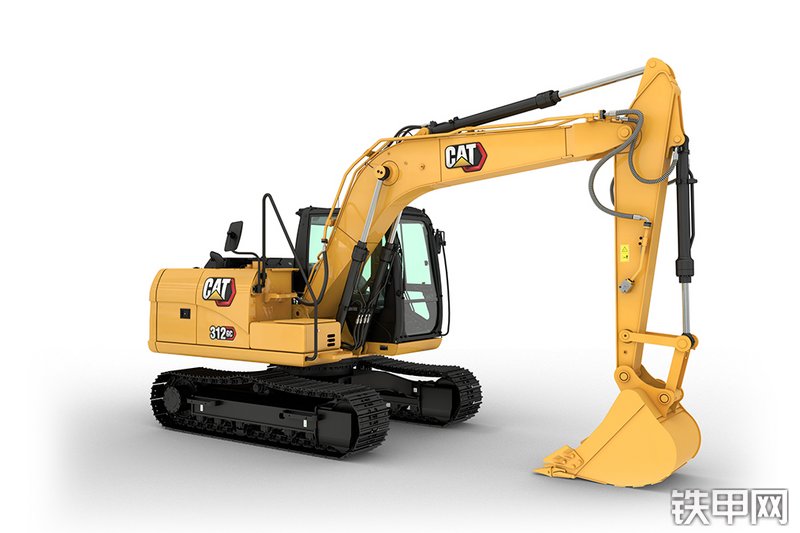 卡特彼勒新一代CAT®312 GC 液压挖掘机整机外观