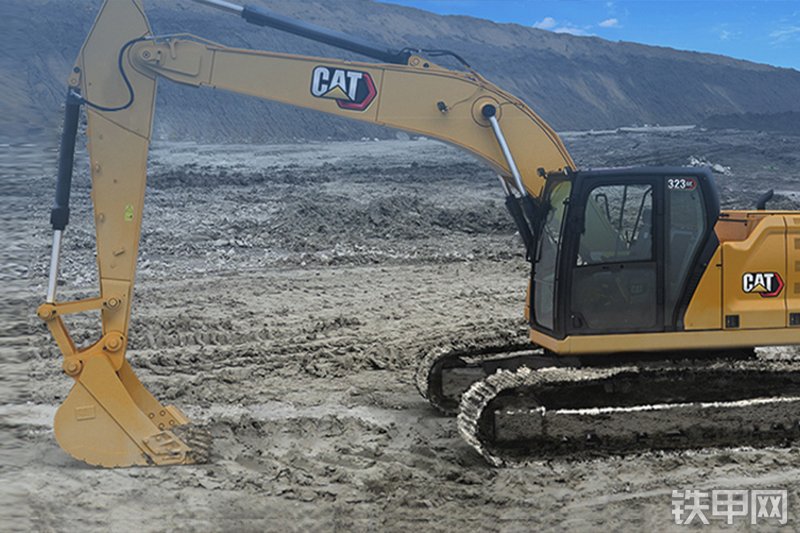 卡特彼勒新一代CAT®323 GC 液压挖掘机整机外观
