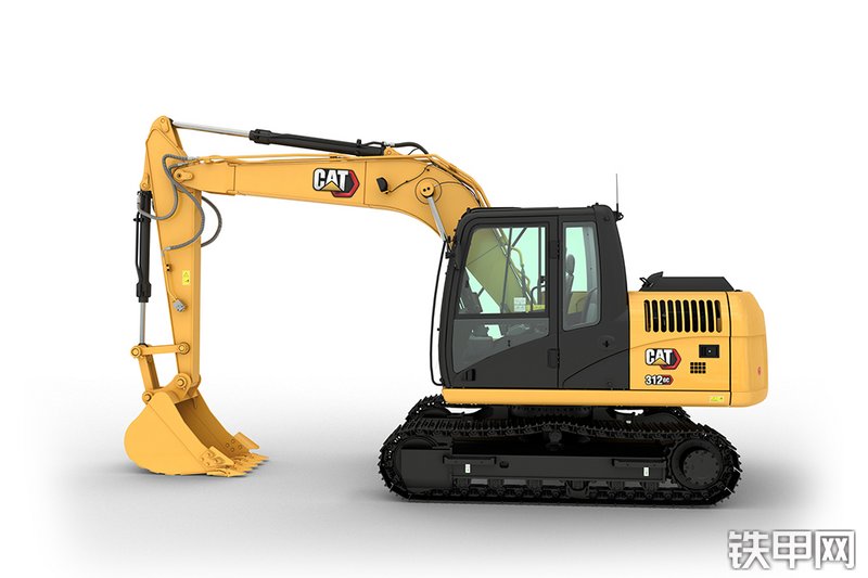 卡特彼勒新一代CAT®312 GC 液压挖掘机整机外观