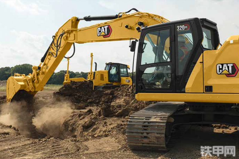 卡特彼勒新一代CAT®320 GC 液压挖掘机整机外观