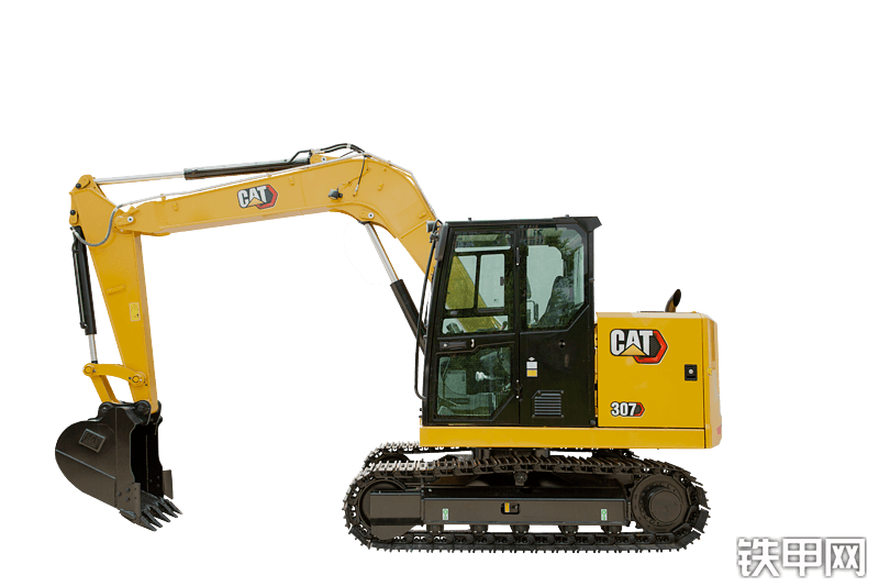 卡特彼勒CAT®307 迷你型液压挖掘机整机外观