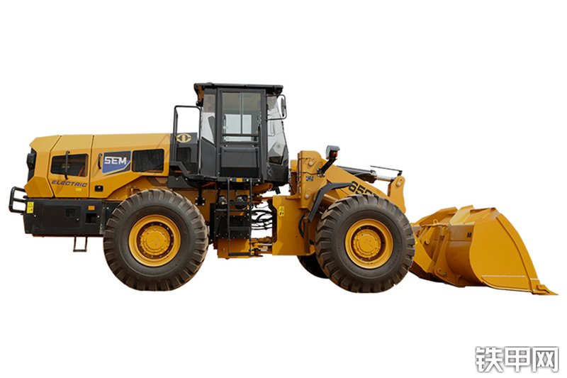 山工SEM658F电驱装载机整机外观