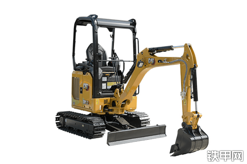 卡特彼勒CAT®301.7 CR 微型液压挖掘机整机外观
