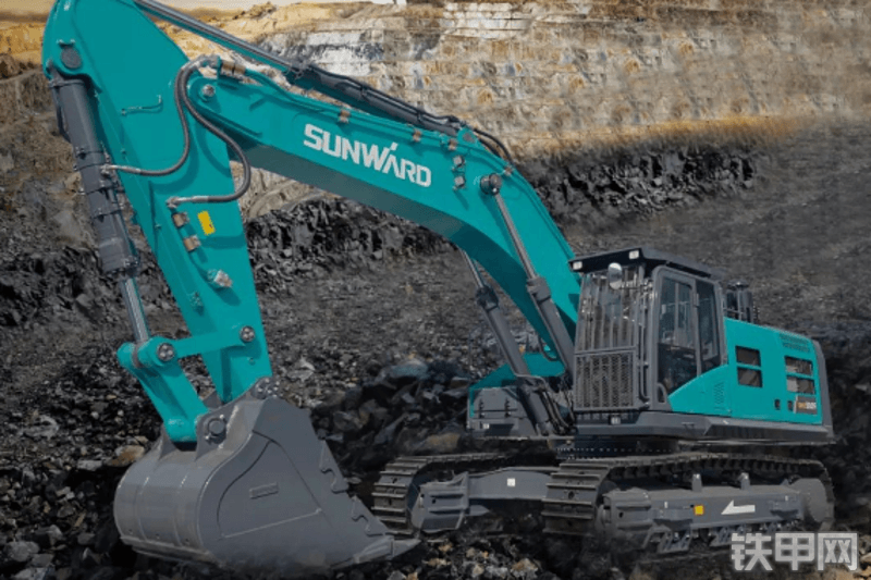 山河智能SWE500F国四挖掘机整机外观