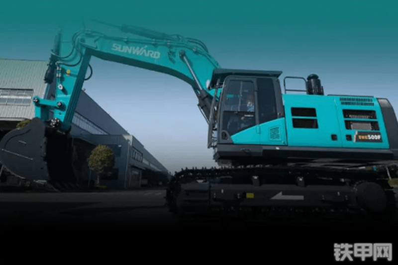 山河智能SWE500F国四挖掘机整机外观
