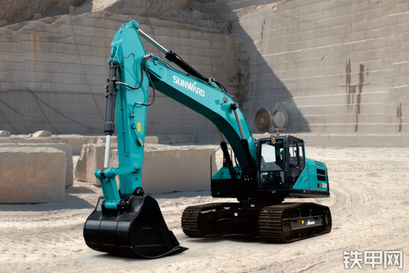 山河智能SWE335F挖掘机整机外观