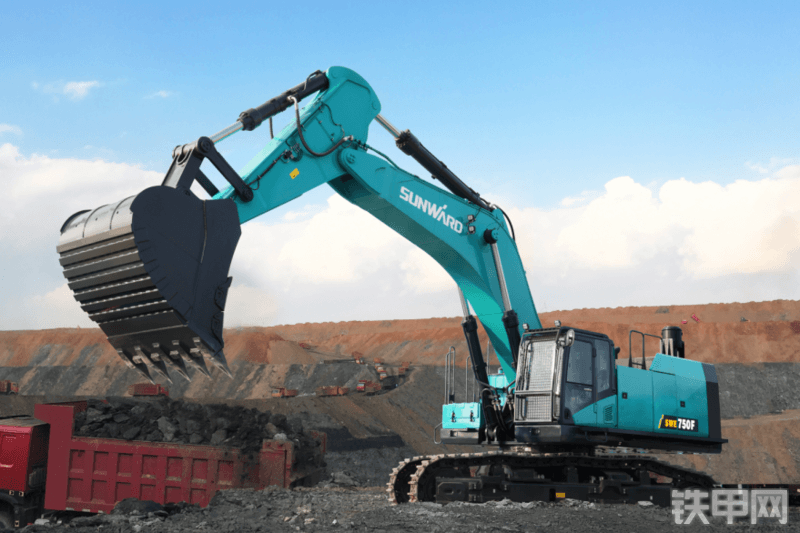 山河智能swe750f履带式挖掘机