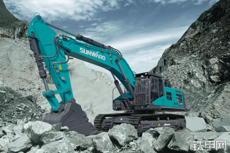 山河智能swe500f履带式挖掘机