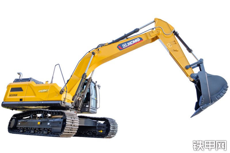 徐工XE335GK国四挖掘机整机外观