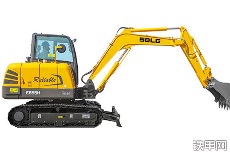 山东临工E655H国四挖掘机整机外观